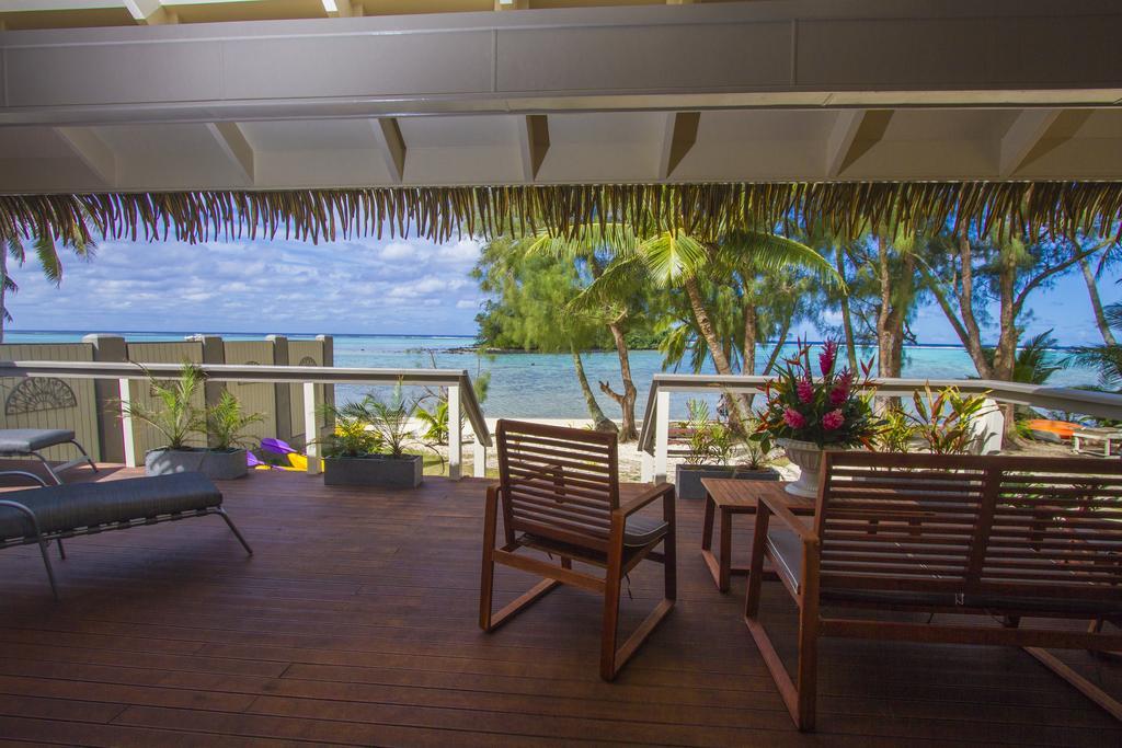 Cook Islands Holiday Villas - Muri Lagoon Beachfront 라로통가 객실 사진